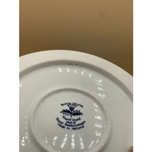 Holland America Line Cruise Ship Dinner Plates Custom Design Set of Four - Picture 5 of 11